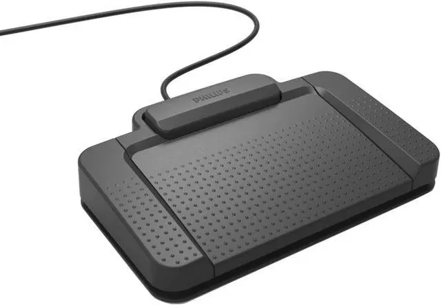 Alt view image 11 of 12 - Philips 3-Pedal USB Foot Control ACC2310