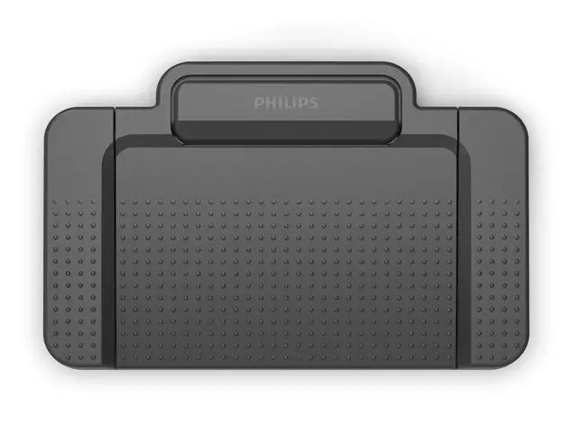 Alt view image 3 of 7 - Philips 4-Pedal Transcription USB Foot Control Anti-Slip ACC2330