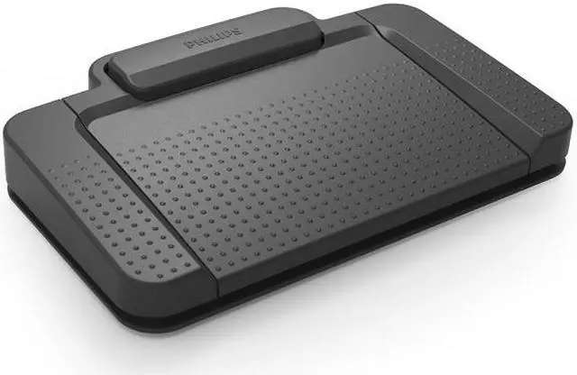 Alt view image 7 of 12 - Philips 3-Pedal USB Foot Control ACC2310