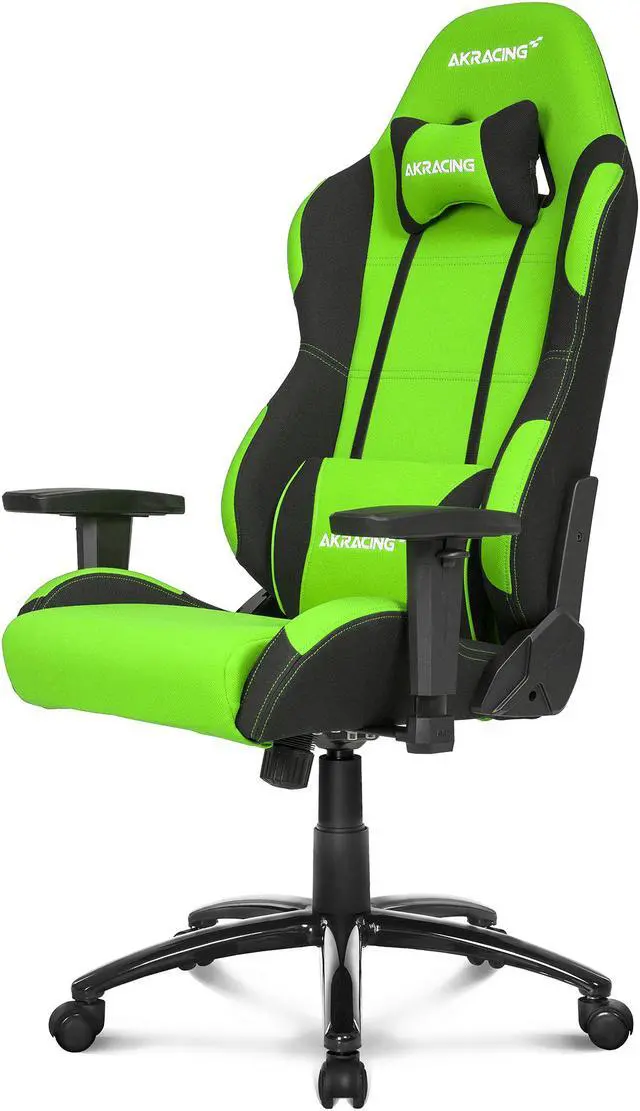 Alt view image 3 of 6 - AKRacing Prime Series Premium Gaming Chair - Green