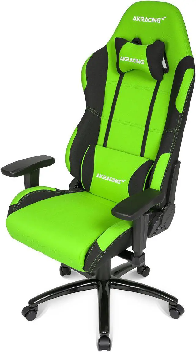 Alt view image 5 of 6 - AKRacing Prime Series Premium Gaming Chair - Green