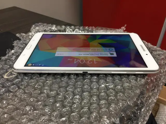 Alt view image 7 of 14 - Samsung Galaxy Tab 4 SM-T337A 16 GB Tablet - 8" - Plane to Line (PLS) Switching - Wireless LAN - AT&T - 4G - 1.20 GHz - White