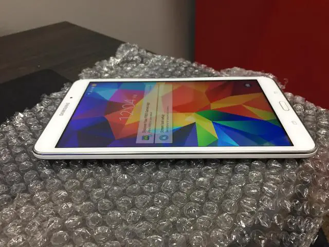 Alt view image 6 of 14 - Samsung Galaxy Tab 4 SM-T337A 16 GB Tablet - 8" - Plane to Line (PLS) Switching - Wireless LAN - AT&T - 4G - 1.20 GHz - White