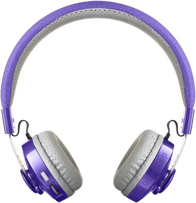 Main image of LilGadgets Untangled Pro Premium Children's Wireless Bluetooth Headphones with SharePort - Purple