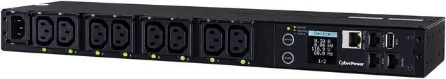 Alt view image 2 of 8 - CyberPower PDU41004 8-Outlet PDU