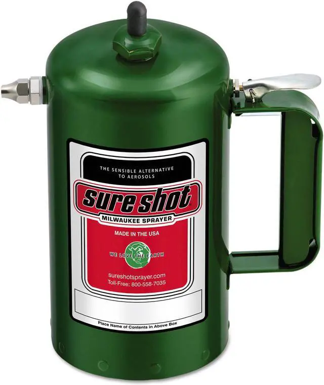 Main image of Milwaukee Sprayer Manufacturing Sure Shot A1000 Steel Sprayer, 32 oz, Green