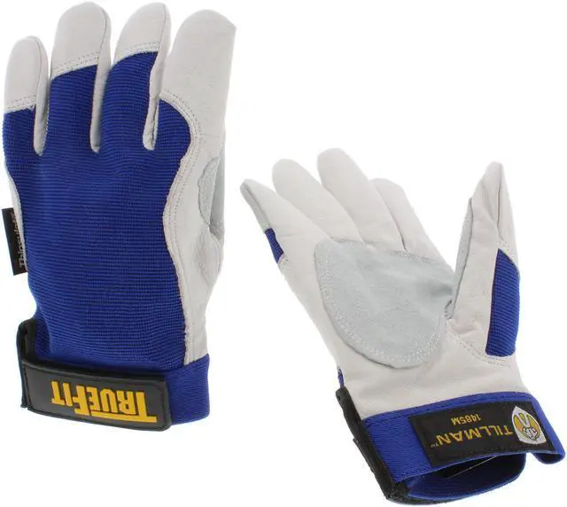 Alt view image 5 of 10 - Tillman 1485 True Fit Top Grain Pigskin Thinsulate Lined Work Gloves, Medium