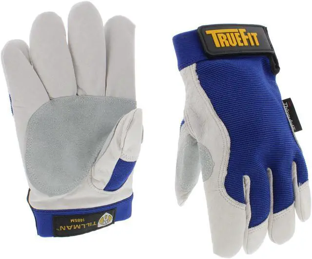 Alt view image 6 of 10 - Tillman 1485 True Fit Top Grain Pigskin Thinsulate Lined Work Gloves, Medium