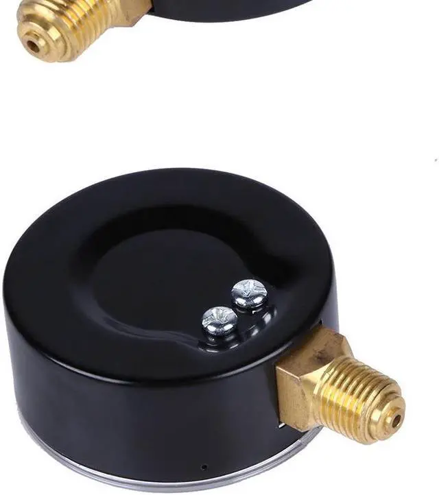 Alt view image 2 of 5 - TS-60-6 / 0-6bar 1/4'' NPT Air Compressor Pressure Hydraulic Gauge Measuring Manometer