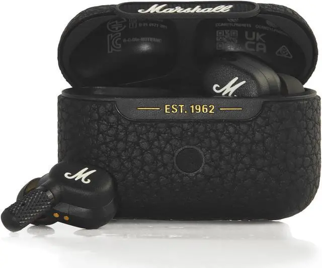 Alt view image 2 of 7 - Marshall Motif A.N.C True Wireless Noise Canceling Headphones - Black