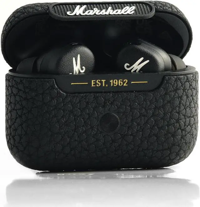 Alt view image 3 of 7 - Marshall Motif A.N.C True Wireless Noise Canceling Headphones - Black