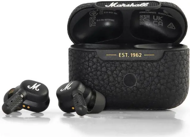 Alt view image 4 of 7 - Marshall Motif A.N.C True Wireless Noise Canceling Headphones - Black