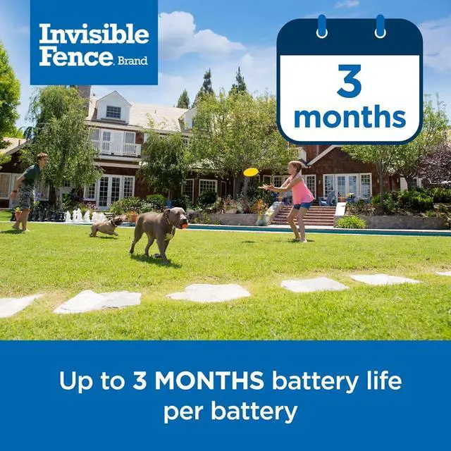 Alt view image 4 of 6 - Invisible Fence Power Cap Battery - Original IFB Electric Fence Battery Replacement for Dog Collars - Long-Lasting - 2pack