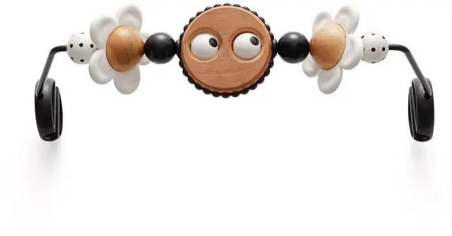 Main image of BabyBjörn Googly Eyes Toy for Bouncer Black & White