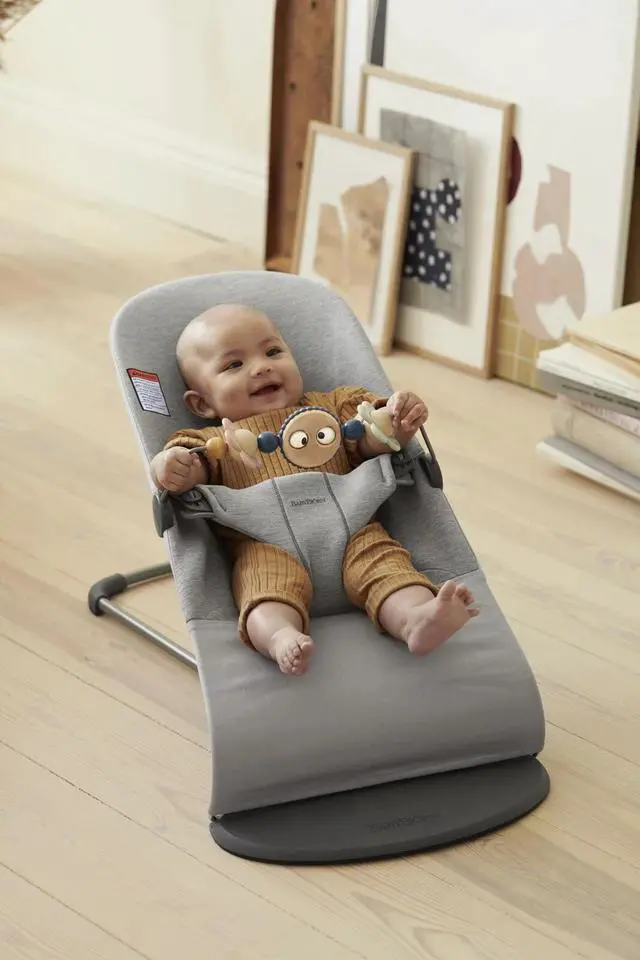 Alt view image 5 of 5 - BabyBjörn Googly Eyes Toy for Bouncer Pastels