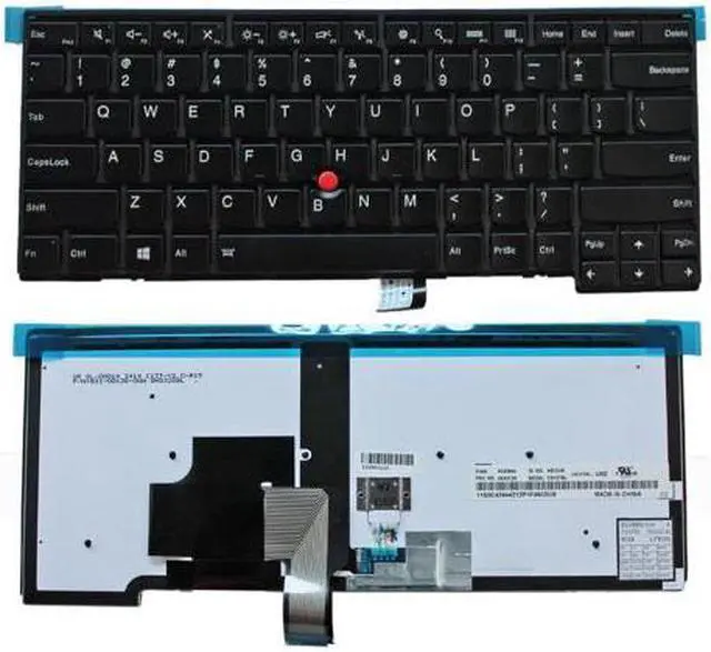 Main image of New US Layout Replacement   Laptop backlit Keyboard For Lenovo ThinkPad PN: 04X0139 0C43944 SG-58830-XUA CS13TBL PK130SB2B00 Light Backlight Black Notebook US