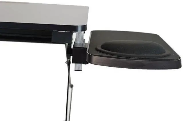 Alt view image 2 of 6 - WorkEZ Mouse Pad: Ambidextrous, Adjustable, Removable Tilting, Aluminum Mouse Pad Platform for WorkEZ Ergonomic Laptop Stand, Lap Desk, Standing Desk