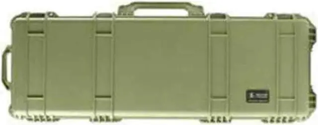Alt view image 7 of 11 - Pelican 1750 Watertight Protector Gun Case w/ Foam - 50.5in Long Interior, OD Gr