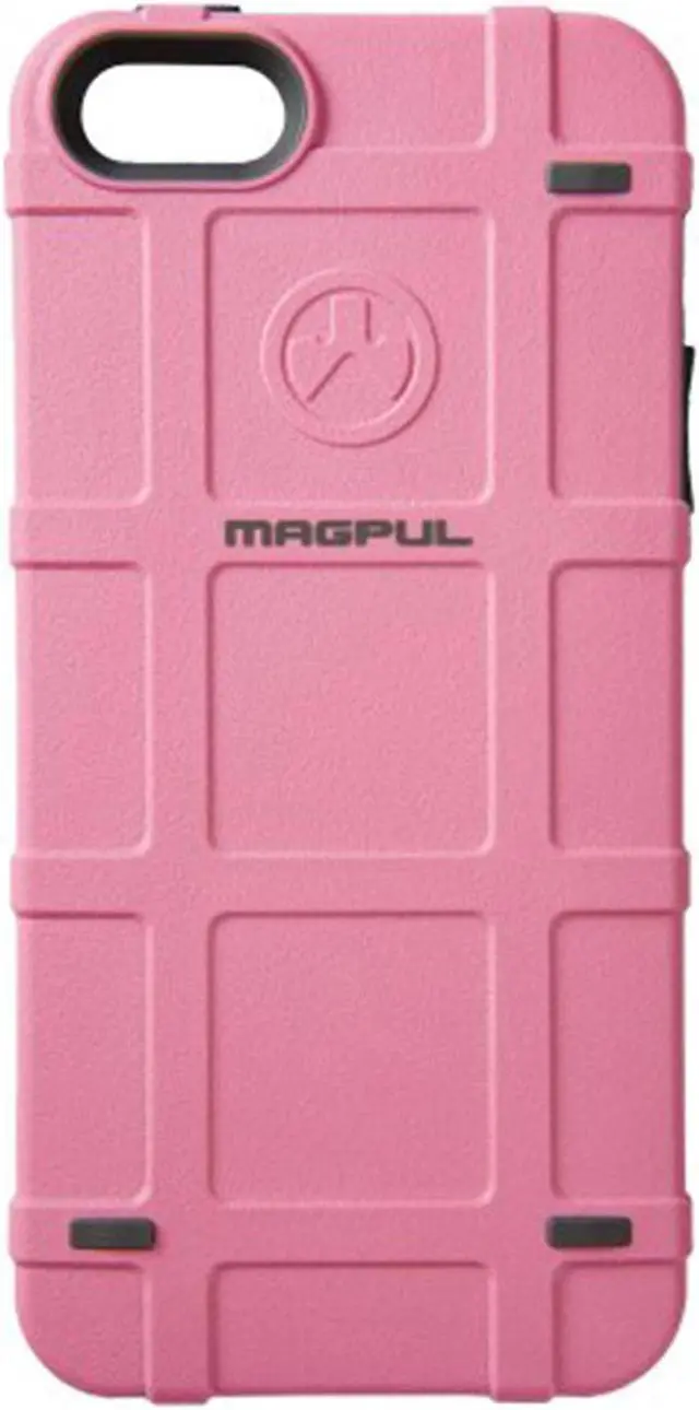 Alt view image 5 of 5 - Magpul Tactical iPhone 5/5S Snap On Rubber Cell Phone Bump Case - MAG454 - Pink