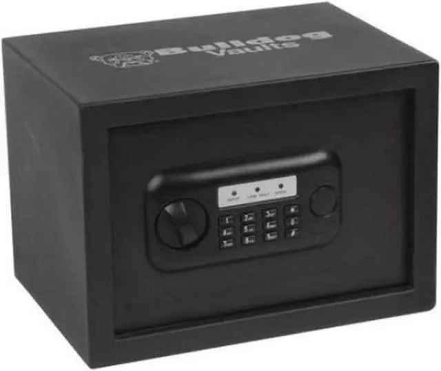 Alt view image 4 of 7 - Bulldog Cases BD1060 Standard 2-Shelf Digital Electronic Locking Pistol Vault 10 x 13.5 x 10