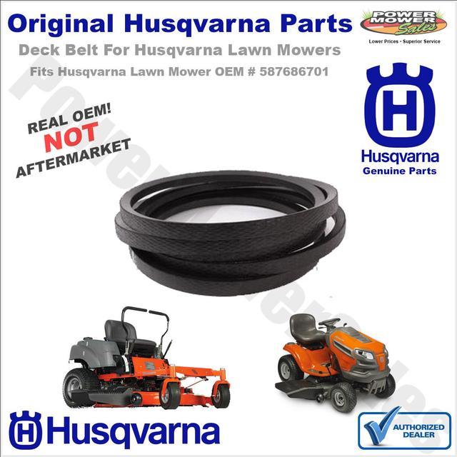 Husqvarna Cutting Deck Belt for Lawn Mowers YTH24V54 YTH24K54 GT54CS 587686701 532196103