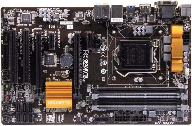 Main image of Computer Motherboards Motherboard Fit forGigabyte GA-Z97-HD3 Motherboard Z97 Socket LGA 1150 DDR3 USB3.0 SATA3.0