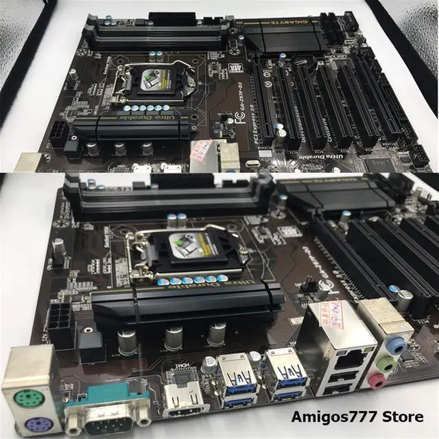 Alt view image 3 of 6 - Computer Motherboards LGA 1150 Mainboard Fit forGigabyte GA-Z87P-D3 Z87 Motherboard LGA 1150 DDR3 32GB Core I7 I5 I3 DDR3 32G SATA3 USB3.0 HDMI ATX Motherboard