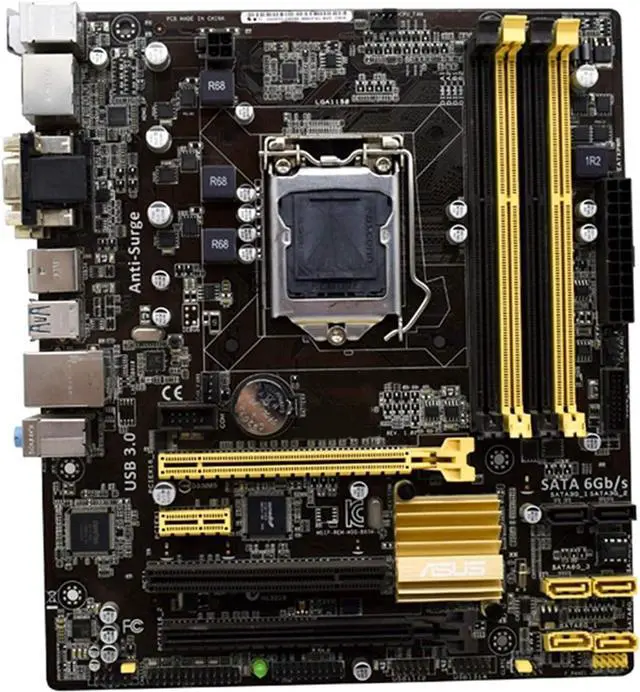 Main image of Pc Motherboard Fit forASUS B85M-E Motherboard Inte B85 LGA 1150 4*DDR3 32GB USB 3.0 Desktop Micro ATX Mainboard