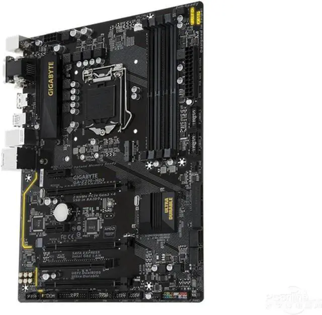 Alt view image 2 of 3 - GA-Z270-HD3 Desktop Z270 Motherboard LGA 1151 DDR4 USB3.0 M.2
