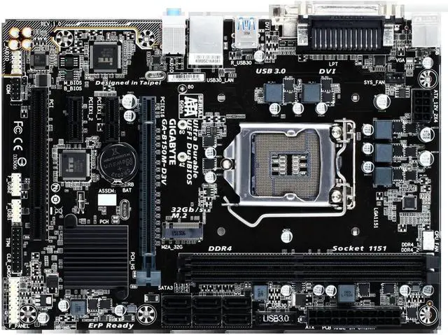 Main image of B150M D3V Desktop GA-B150M-D3V DDR4 Motherboard B150M B150 Socket LGA 1151 USB3.0 Motherboard