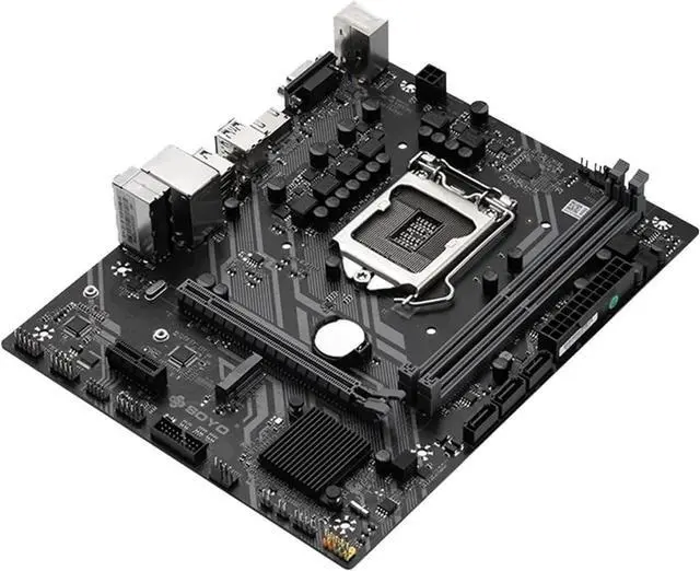 Alt view image 3 of 4 - H510M-H Motherboard M-ATX LGA 1200 Socket Support 10th 11th Generation Core CPU DDR4 SATA3.0 M.2 NVME PCI-E 4.0