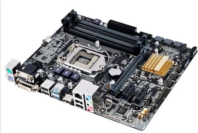 Alt view image 4 of 5 - Pc Motherboard Mainboard LGA 1150 Fit forASUS B85M-G Plus Desktop Motherboard B85 B85M G Plus DDR3 I7 I5 I3 32G SATA3 UBS3.0 Original Computer Mainboard