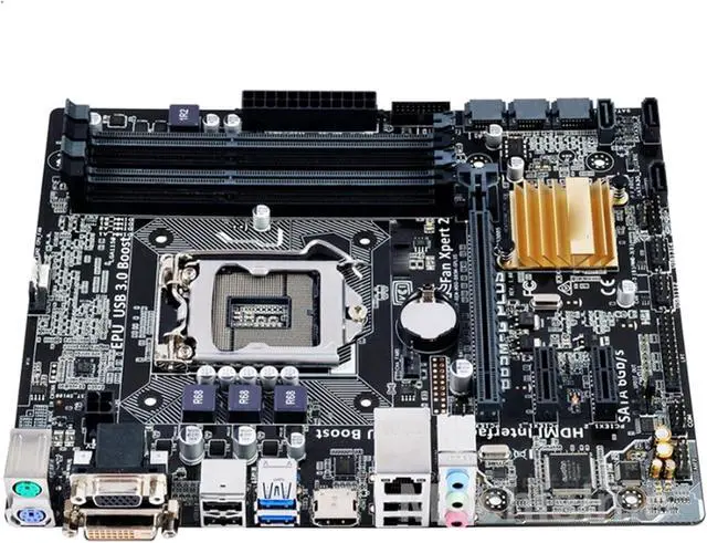 Alt view image 2 of 5 - Desktop MainboardFit forASUS B85M-G Plus forIntel B85 LGA 1150 Desktop Motherboard Computer LGA 1150 Core I7 I5 I3 DDR3 32G B85M-G Plus Computer Mainboard