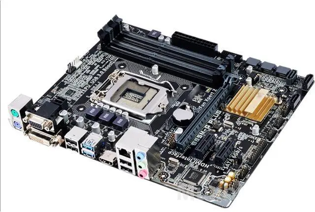 Alt view image 3 of 5 - Desktop MainboardFit forASUS B85M-G Plus forIntel B85 LGA 1150 Desktop Motherboard Computer LGA 1150 Core I7 I5 I3 DDR3 32G B85M-G Plus Computer Mainboard