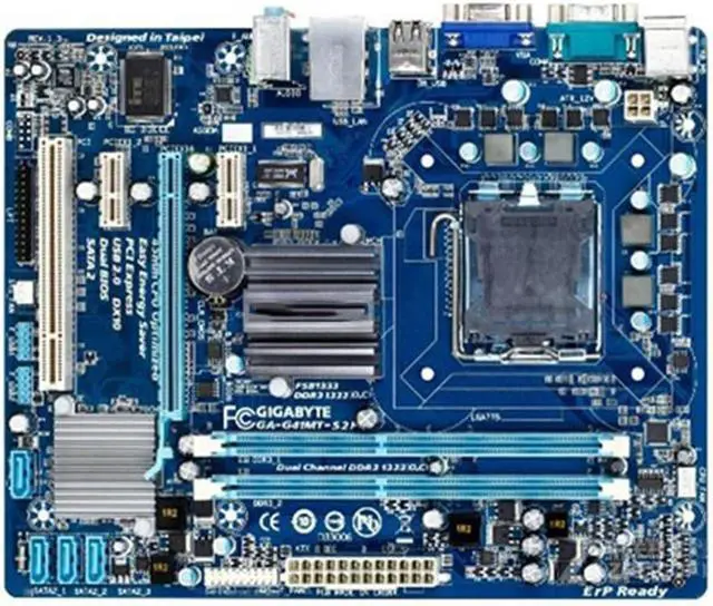 Main image of Fit for P5G41T-M/GA-H61M-DS2 DDR3 Computer Motherboard Dual Channel for Desktop ATX SATA III Interface DDR3 LGA 1155 AGP 8X