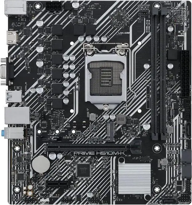 Main image of Computer Motherboards Fit forASUS LGA 1200 Prime H510M-K H510 Motherboard PCI-E 4.0 2 DDR4 64GB 4 SATA III Micro ATX Motherboard 1200 USB3.2