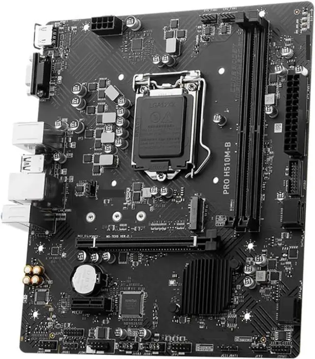 Alt view image 3 of 6 - H510M-B Motherboard Support i9-11900KF 11900F i7-11700KF i5-11400F 10400F i3-10100F CPU LGA1200 2xDDR4 M.2