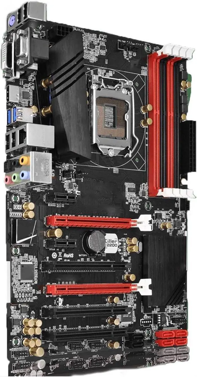 Alt view image 2 of 4 - Pc Motherboard Fit forASROCK B85 Killer LGA 1150 32bg USB 3.1 ATX Desktop Motherboard
