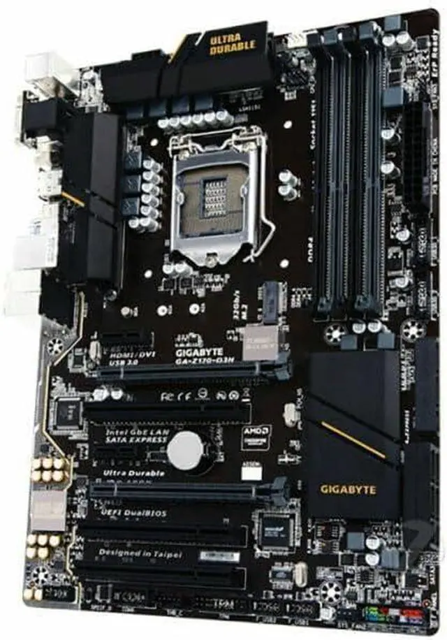 Alt view image 2 of 4 - Fit forGigabyte GA-Z170-D3H Socket H4/1151 Motherboard forIntel Z170 DDR4 USB3.0 VGA ATX