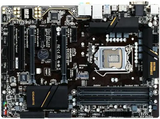 Main image of Fit forGigabyte GA-Z170-D3H Socket H4/1151 Motherboard forIntel Z170 DDR4 USB3.0 VGA ATX