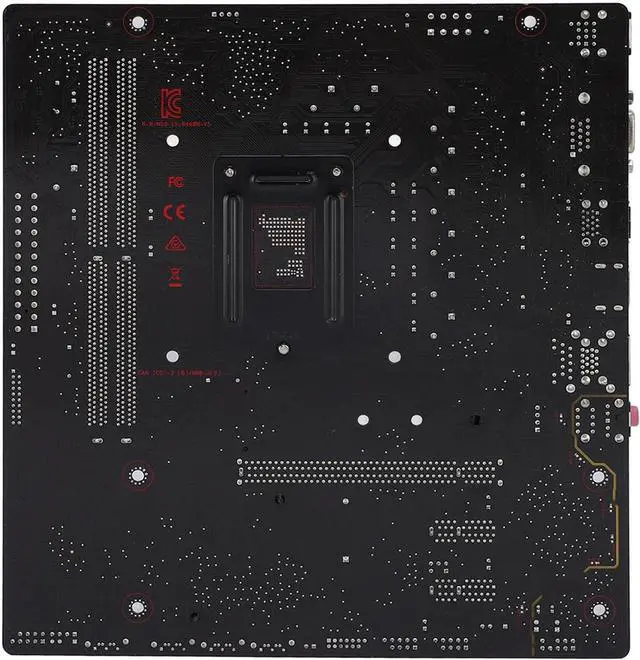 Alt view image 6 of 6 - EX B460M V5 Motherboard, LGA 1200 10th Gen for Core, for Pentium, for Celeron, DDR4 Motherboard with Realtek LAN and Sound Chip, 64GB Memory Capacity, M ATX