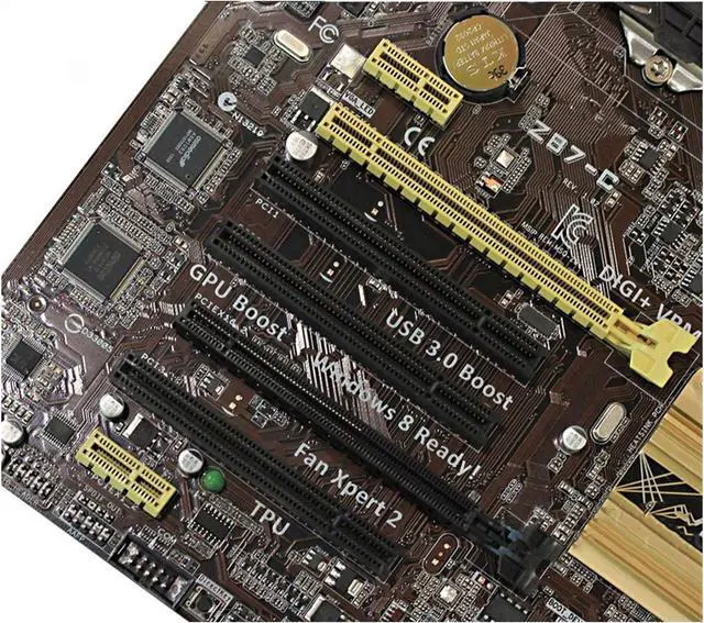 Alt view image 4 of 5 - Pc Motherboard Mainboard Fit forASUS Z87-C Desktop Motherboard Z87 Socket LGA 1150 I3 I5 I7 DDR3 32G ATX UEFI BIOS Original Mainboard