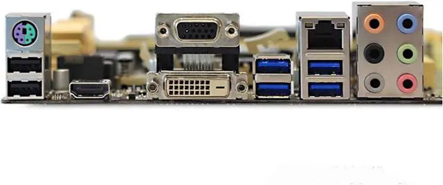 Alt view image 5 of 5 - Pc Motherboard Mainboard Fit forASUS Z87-C Desktop Motherboard Z87 Socket LGA 1150 I3 I5 I7 DDR3 32G ATX UEFI BIOS Original Mainboard