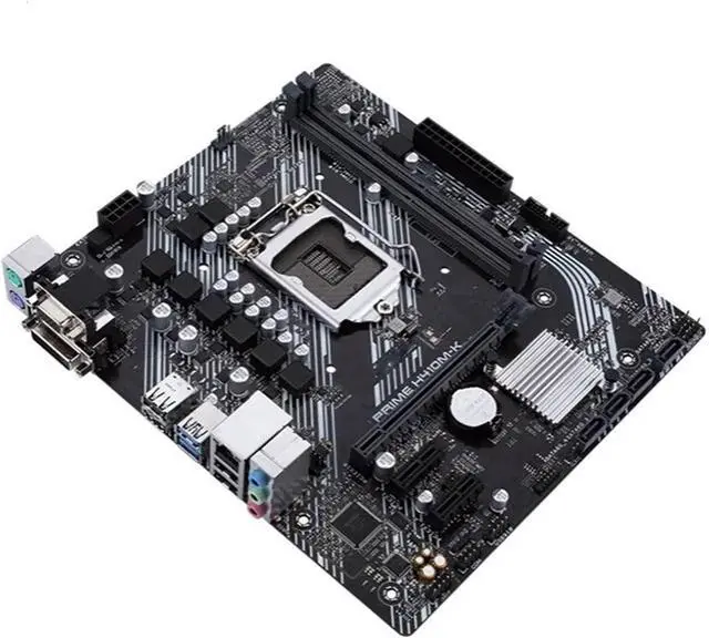 Alt view image 2 of 3 - Computer Motherboards Fit forASUS Prime H410M-K Original Desktop forIntel H410 H410M DDR4 Motherboard LGA 1200 I7/i5/i3 USB3.0 M.2 SATA3