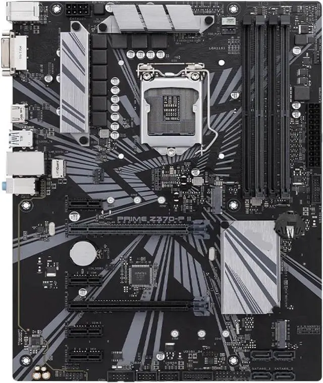 Main image of Z370-P II LGA 1151 Z370 ATX Motherboard for i9-9900K i5-9600K i3-8350K CPU DDR4 PCI-E X16 M.2 HDMI Office Mainboard