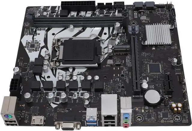 Alt view image 5 of 5 - Double Channel DDR4 Mainboard, LGA 1200 M.2 Motherboard, 64GB 3200MHz Memory, M ATX