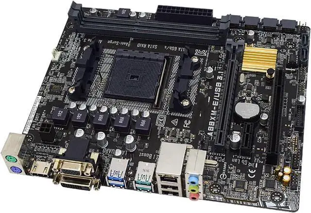 Alt view image 3 of 4 - Motherboard Fit forASUS A88XM-E/USB3.1 Motherboard  forAMD A88X FM2+/FM2 APU DDR3 32GB USB3.1 HDMI/DVI/VGA SATA3 RAID Micro-ATX