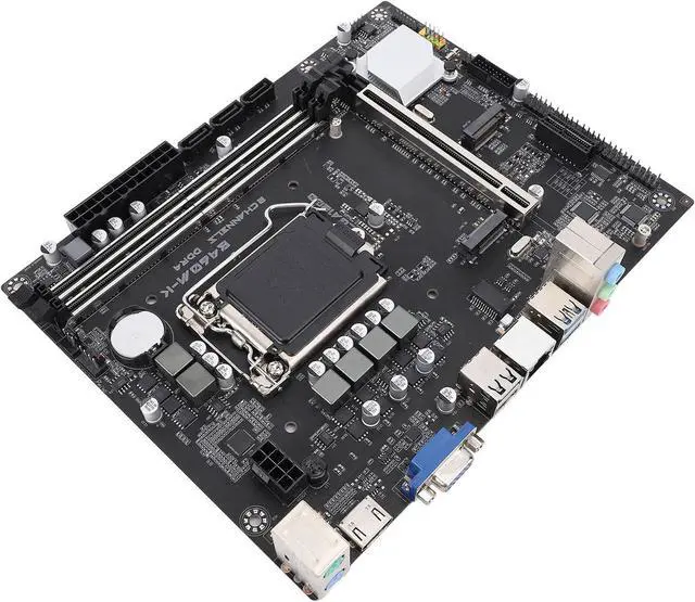 Alt view image 2 of 5 - Computer Motherboard B460M - K DDR4 LGA1200 Slot PCI E3.0 VGA High Definition Multimedia Interface M.2 NVM Computer Gaming Motherboard
