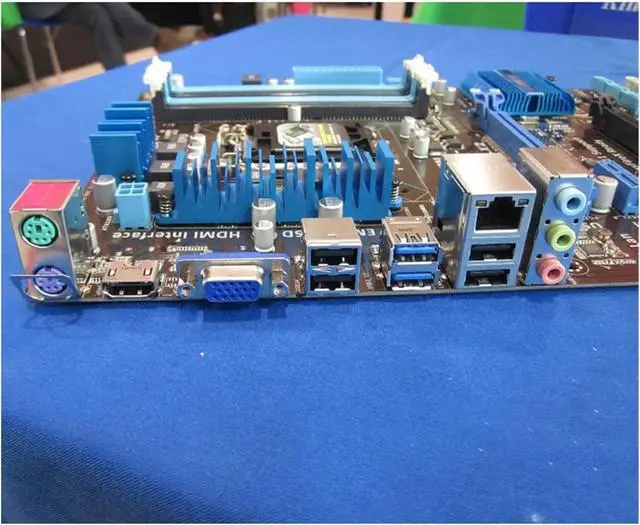 Alt view image 2 of 2 - Motherboard Fit forASUS P8Z77-V LX2 Desktop Motherboard Z77 Socket LGA 1155 i3 i5 i7 DDR3 32G SATA3 USB3.0 ATX