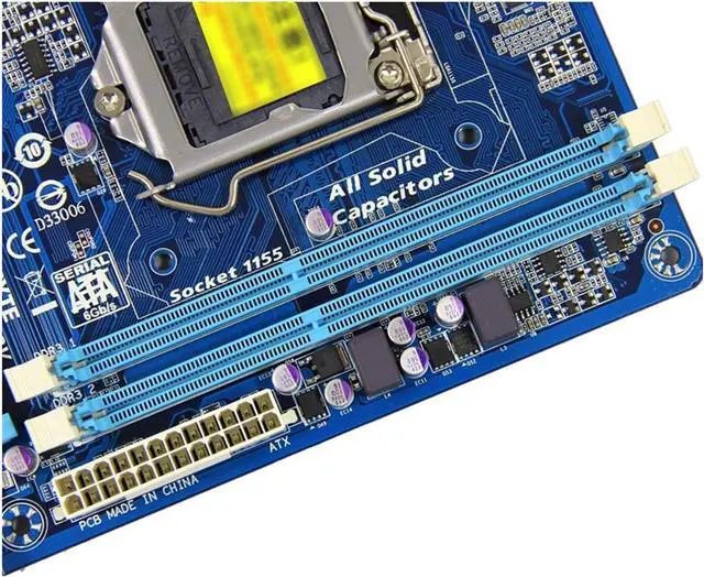 Alt view image 3 of 4 - Pc Motherboard Motherboard GA-B75M-D3V Desktop Motherboard B75 Socket LGA 1155 I3 I5 I7 DDR3 32G Micro ATX Original B75M-D3V